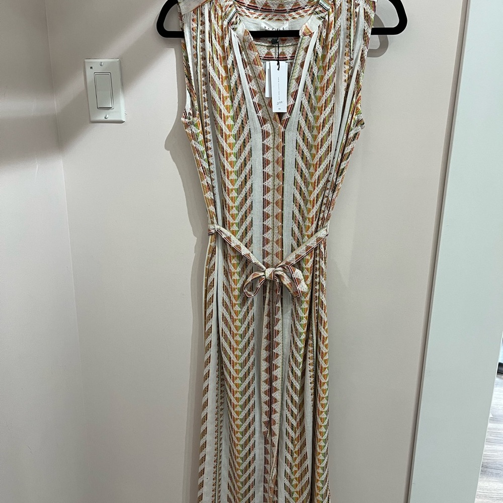 Velvet by Graham & Spencer multi coloured organic cotton Sleeveless Sundress